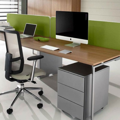 Birou operativ Ideal Form Team, Co.Work Walnut